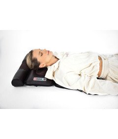 Mata Masująca Wibracyjna Do Masażu Pleców Na Fotel Materac 175x50cm Brązowa