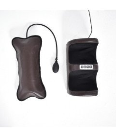 Mata Masująca Wibracyjna Do Masażu Pleców Na Fotel Materac 175x50cm Brązowa