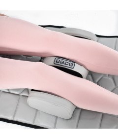 Mata Masująca Wibracyjna Do Masażu Pleców Na Fotel Materac 175x50 cm Biała