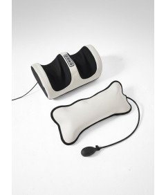 Mata Masująca Wibracyjna Do Masażu Pleców Na Fotel Materac 175x50 cm Beżowa