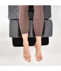 Mata Masująca Wibracyjna Do Masażu Pleców Na Fotel Materac 170x60 cm Szara