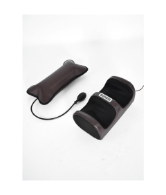 Mata Masująca Wibracyjna Do Masażu Pleców Na Fotel Materac 175x50cm Brązowa