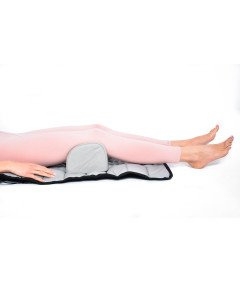 Mata Masująca Wibracyjna Do Masażu Pleców Na Fotel Materac 175x50 cm Beżowa