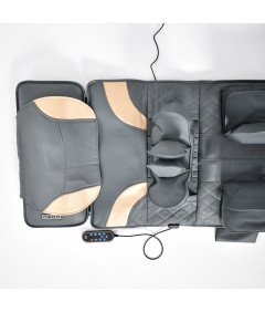 Mata Masująca Wibracyjna Do Masażu Pleców Na Fotel Materac 170x60 cm Szara