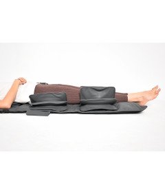 Mata Masująca Wibracyjna Do Masażu Pleców Na Fotel Materac 170x60 cm Szara