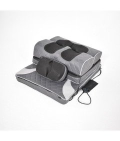 Mata Masująca Wibracyjna Do Masażu Pleców Na Fotel Materac 170x60 cm Szara