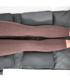 Mata Masująca Wibracyjna Do Masażu Pleców Na Fotel Materac 170x60 cm Szara