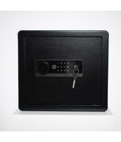 Pancerny Domowy Sejf Biometryczny Na Odcisk Palca 36x40x30 cm Czarny