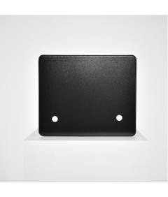 Pancerny Domowy Sejf z Zamkiem Elektronicznym i Kluczem 30x35x30 cm Czarny