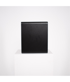 Pancerny Domowy Sejf Biometryczny Na Odcisk Palca 36x40x30 cm Czarny