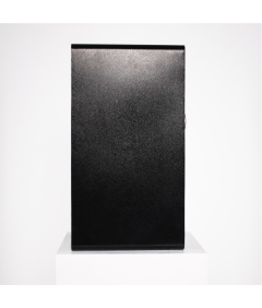 Pancerny Domowy Sejf Biometryczny Na Odcisk Palca 60x38x33 cm Czarny