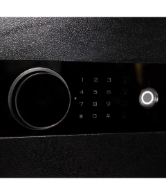 Pancerny Domowy Sejf Biometryczny Na Odcisk Palca Z Szufladą 58x40x33 cm