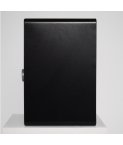 Pancerny Domowy Sejf Biometryczny Na Odcisk Palca 45x38x30 cm Czarny