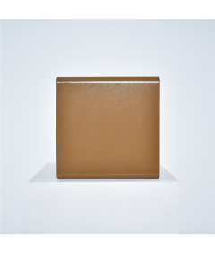 Pancerny Domowy Sejf z Zamkiem Elektronicznym i Kluczem 30x36x30 cm Brązowy