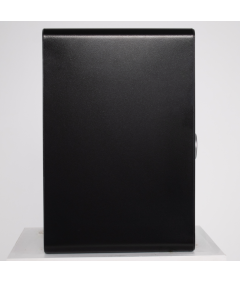 Pancerny Domowy Sejf Biometryczny Na Odcisk Palca 45x38x30 cm Czarny