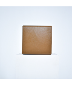 Pancerny Domowy Sejf z Zamkiem Elektronicznym i Kluczem 30x36x30 cm Brązowy