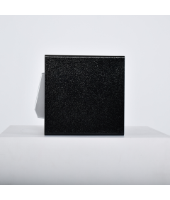 Pancerny Domowy Sejf z Zamkiem Elektronicznym i Kluczem 20x31x20 cm Czarny