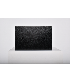 Pancerny Domowy Sejf z Zamkiem Elektronicznym i Kluczem 20x31x20 cm Czarny