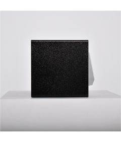 Pancerny Domowy Sejf z Zamkiem Elektronicznym i Kluczem 20x31x20 cm Czarny