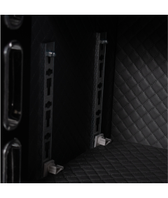 Pancerny Domowy Sejf z Zamkiem Elektronicznym i Kluczem 80x48x43 cm Czarny