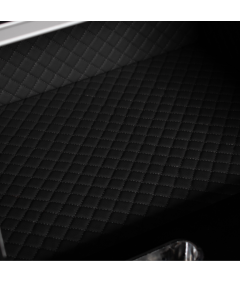 Pancerny Domowy Sejf z Zamkiem Elektronicznym i Kluczem 80x48x43 cm Czarny