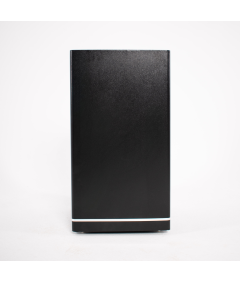 Pancerny Domowy Sejf z Zamkiem Elektronicznym i Kluczem 80x48x43 cm Czarny