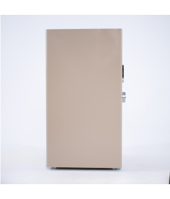 Pancerny Domowy Sejf z Zamkiem Elektronicznym i Kluczem 80x48x43 cm Beżowy