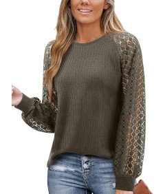 Sweter damski elegancki z...