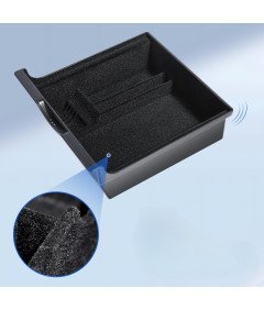 Topfit Organizer do Tesla Model Y 2021, 2022 Czarny ABS Wysoka Jakość