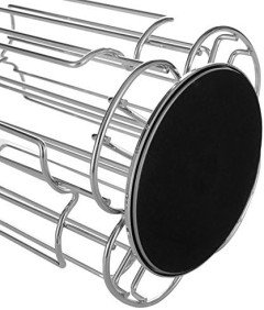 Stojak na Kapsułki Tassimo do Kawy Podajnik Uchwyt Obrotowy 360° Srebrny