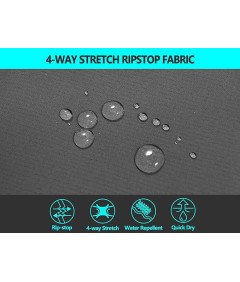 Elastyczne Spodnie Damskie Wodoszczelne Idealne na Trekking  Golf rozmiar L