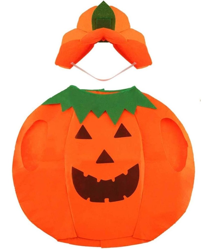 CHUANGOU Halloween Kostium Dyni dla Dzieci 100 - 150 cm