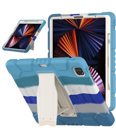 Etui Ochronne do iPad Pro 11 2021/20 Pancerne Podstawka Niebieskie