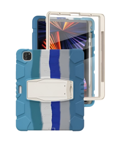 Etui Ochronne do iPad Pro 11 2021/20 Pancerne Podstawka Niebieskie