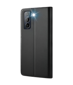 Etui Ochronne do Samsung Galaxy S21 Plus Klapka Skóra Portfel Czarne