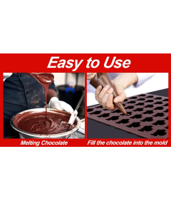 Świąteczne Formy Silikonowe do Czekolady Ciastek Święty Mikołaj