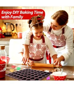 Świąteczne Formy Silikonowe do Czekolady Ciastek Święty Mikołaj