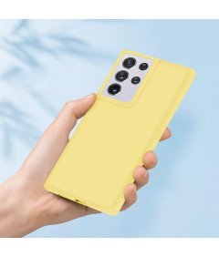Etui do Samsung Galaxy S21 Ultra Wodoodporne Żółte