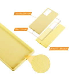 Etui do Samsung Galaxy S21 Ultra Wodoodporne Żółte