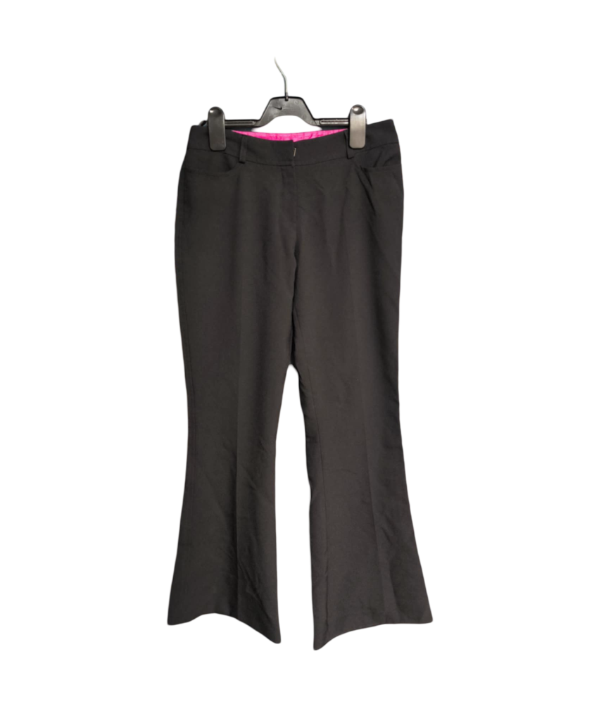 TOPSHOP Damskie Spodnie Wygodne Luźne i Stylowe Czarne Rozmiar 38