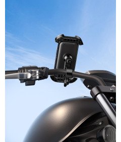 Uchwyt na Telefon Rowerowy Uniwersalny  4,7" - 6,8" Regulowany 360° Czarny