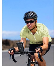 Uchwyt na Telefon Rowerowy Uniwersalny  4,7" - 6,8" Regulowany 360° Czarny