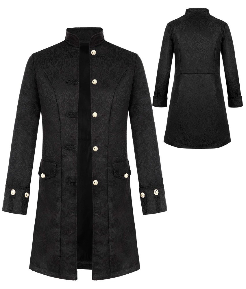 Strój Kostium Męski Frak Surdut Przebranie Arystokrata Pirat Halloween XXL