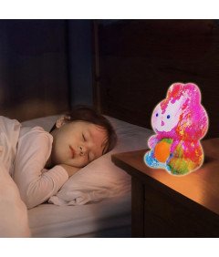 Prezent Wielkanocny Zestaw DIY z Lampką Nocną Malowanie Dla Dzieci 3–14 lat