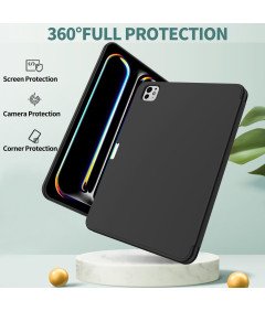 Etui do iPada Pro 11" 5 Generacji Auto Wake/Sleep Miejsce na Rysik Czarne