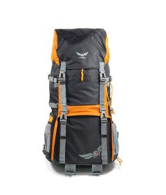 Plecak Trekkingowy 50L Fotograficzny DSLR KOMPAR Wodoodporny Czarny