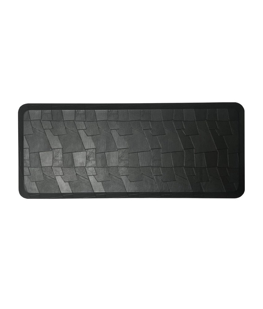 Mata Podłogowa Kuchenna Ergonomiczna Odciążająca Nogi Czarna 44x100 cm