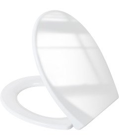 Pipishell Deska Sedesowa Wolnoopadająca Łatwe Czyszczenie 44x37 cm Biała