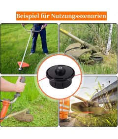 Głowica Żyłkowa M10 x 1.25m Do Kosy Spalinowej Podkaszarki 2,4 mm 50 m