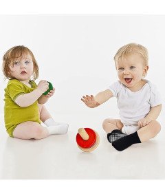 Skarpetki Antypoślizgowe dla Niemowląt 1-6 Miesięcy Bawełniane 6 Par